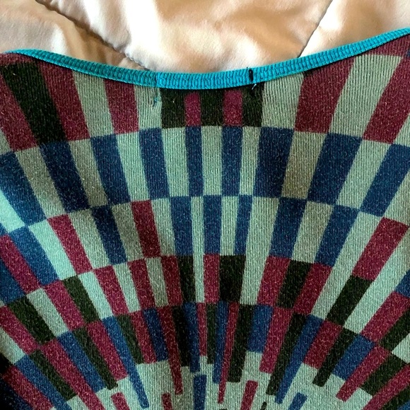 Vintage and Numbered 1997 Custo Barcelona Psychedelic Flower Long Sleeve Top - Picture 12 of 16